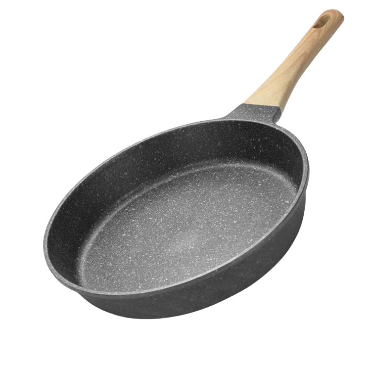 Víceúčelový vlastní nepřilnavý hrnec na smažení s dávkovačem kohoutku