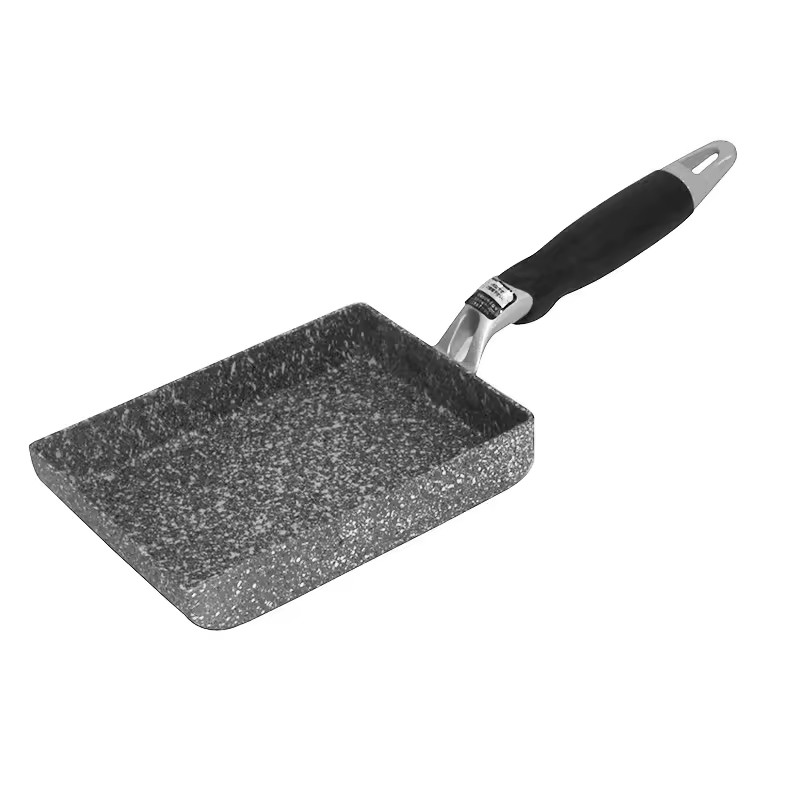 Víceúčelová vnitřní pánev na smažení na míru Gril Indukce Steak Bez připalování Kuchyňská grilovací pánev